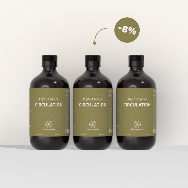 8% Rabatt beim Kauf von 3 x Phyto-Essence Circulation