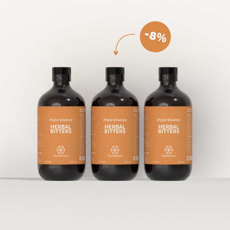 8% Rabatt beim Kauf von 3 x Phyto-Essence Herbal Bitters 100 ml
