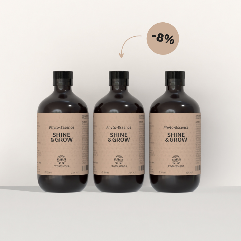 8% Rabatt beim Kauf von 3 x Phyto-Essence Shine & Grow 100 ml