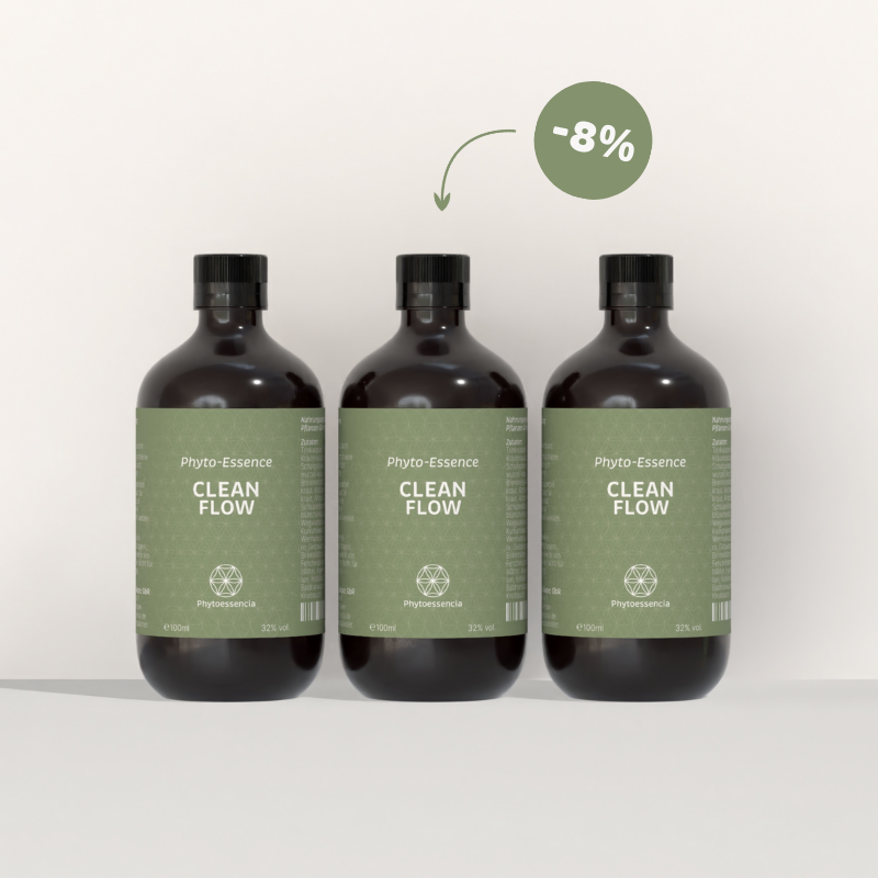 8% Rabatt beim Kauf von 3 x Phyto-Essence Clean Flow