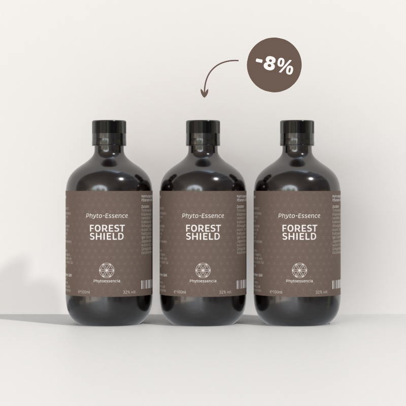 8% Rabatt beim Kauf von 3 x Phyto-Essence Forest Shield