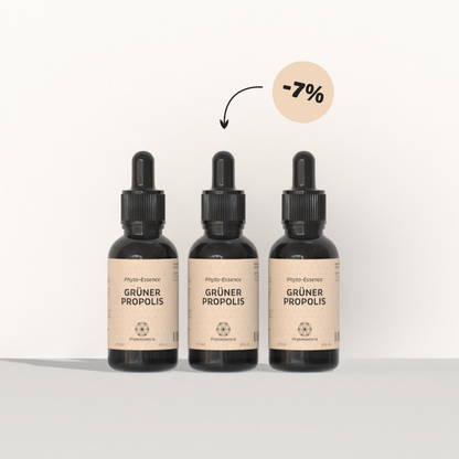 7% Rabatt beim Kauf von 3 x Phyto-Essence Grüner Propolis